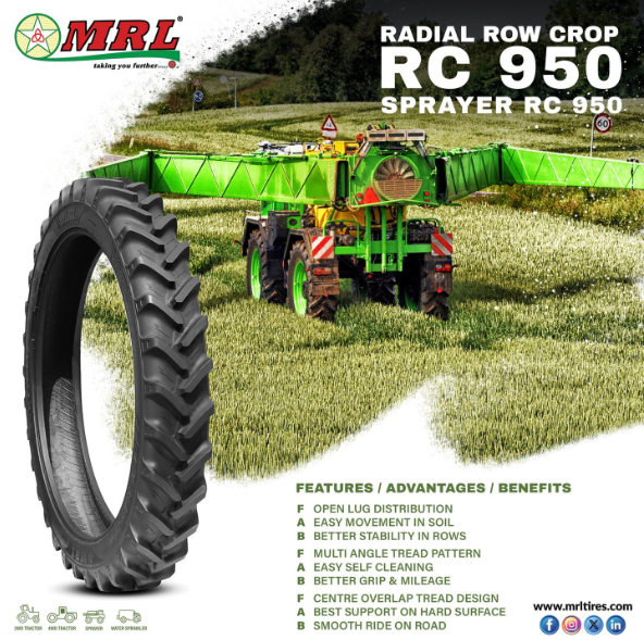 RC950 - SPRAYERRC950 - RADIAL ROW CROP